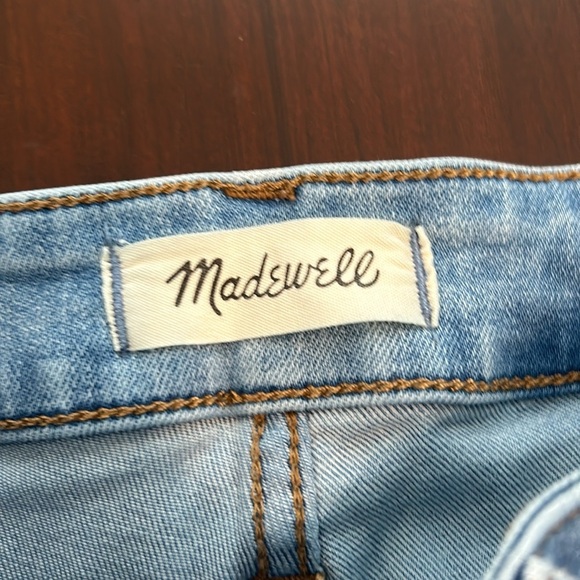 Madewell Curvy Roadtripper High Rise Skinny Jeans Blue Denim Women’s Size 25 - Picture 6 of 17